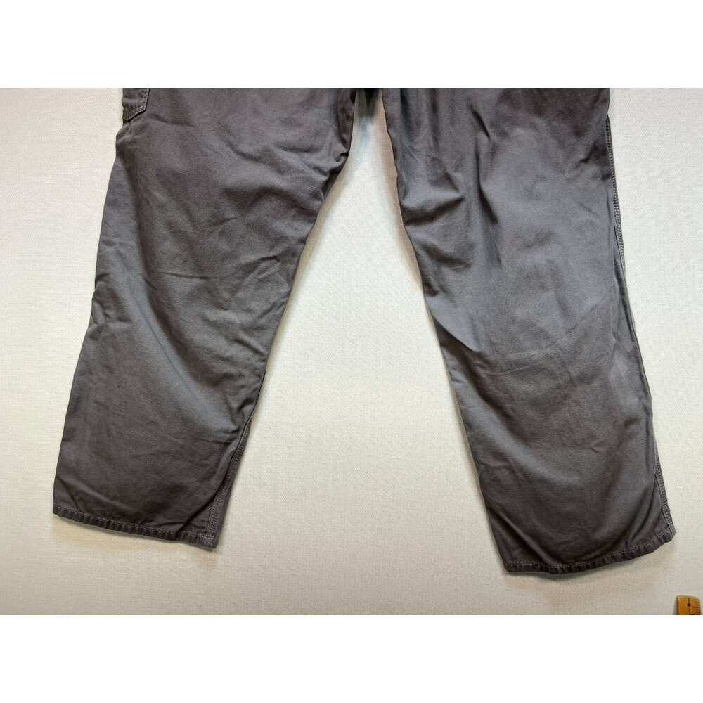 Carhartt Mens Lose Fit Workwear Carpenter Pants Mid Rise Stretch Size 40x30 Gray - Picture 12 of 12